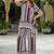 Printed Wine Rayon Co Ords for Women