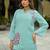 Women Floral Embroidered Regular Thread Work Kurta with Trousers
