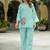 Women Floral Embroidered Regular Thread Work Kurta with Trousers