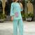 Women Floral Embroidered Regular Thread Work Kurta with Trousers
