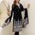 Ethnic Motifs Printed V-Neck Straight Kurta With Trouser & Dupatta