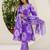 Women Printed Regular Thread Work Kurta with Trousers & Dupatta