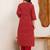 Women Bandhani Printed Kurta with Trousers & Dupatta