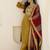 Floral Yoke Design Sequinned Kurta With Trousers & Dupatta