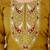 Floral Yoke Design Sequinned Kurta With Trousers & Dupatta