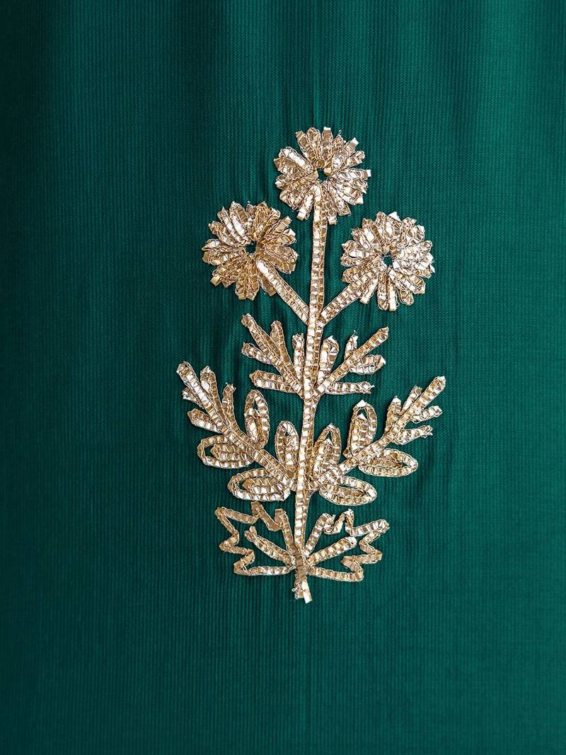 Women Floral Embroidered Kurta with Trousers & Dupatta