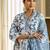 Women Floral Printed Regular Sequinned Kurta with Trousers & Dupatta Kurta Sets