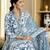 Women Floral Printed Regular Sequinned Kurta with Trousers & Dupatta Kurta Sets