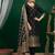 Women Dyed Regular Kurta with Trousers & With Dupatta