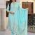 Women Embroidered Regular Kurta with Pyjamas & With Dupatta