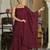 Women Embroidered Regular Thread Work Kurta with Sharara & With Dupatta