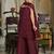 Women Embroidered Regular Thread Work Kurta with Sharara & With Dupatta