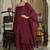 Women Embroidered Regular Thread Work Kurta with Sharara & With Dupatta