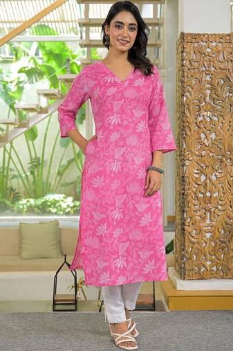 Women Floral Printed Kurta
