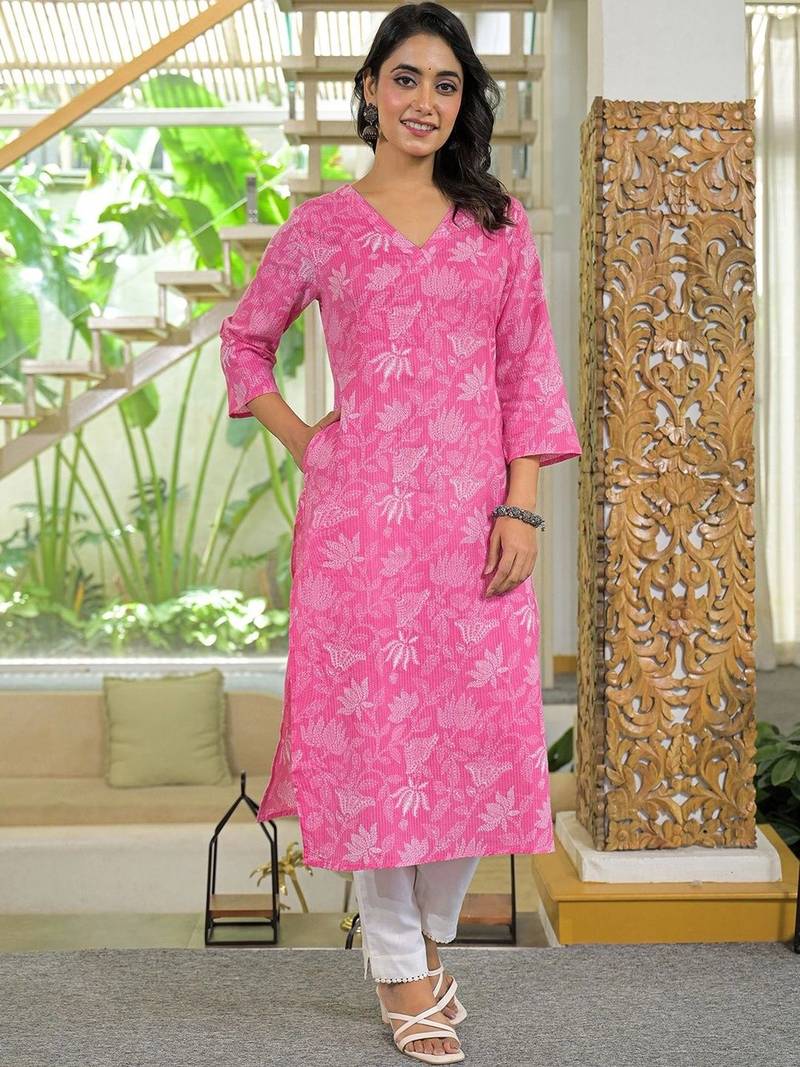 Women Floral Printed Kurta