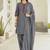 Ethnic Motifs Embroidered Regular Thread Work Kurta with Patiala & With Dupatta