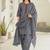Ethnic Motifs Embroidered Regular Thread Work Kurta with Patiala & With Dupatta