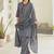 Ethnic Motifs Embroidered Regular Thread Work Kurta with Patiala & With Dupatta