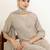 Women Ethnic Motifs Embroidered Regular Thread Work Chanderi Cotton Kurta with Palazzos & With Dupatta