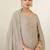 Women Ethnic Motifs Embroidered Regular Thread Work Chanderi Cotton Kurta with Palazzos & With Dupatta
