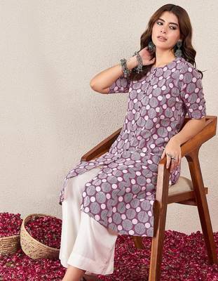 Women Floral Printed Floral Kurta 1