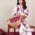 Floral Printed Round Neck Straight Kurta