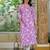 Women Floral Printed Daily Cotton Straight Kurta