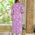 Women Floral Printed Daily Cotton Straight Kurta