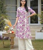 Women Floral Printed Kurta