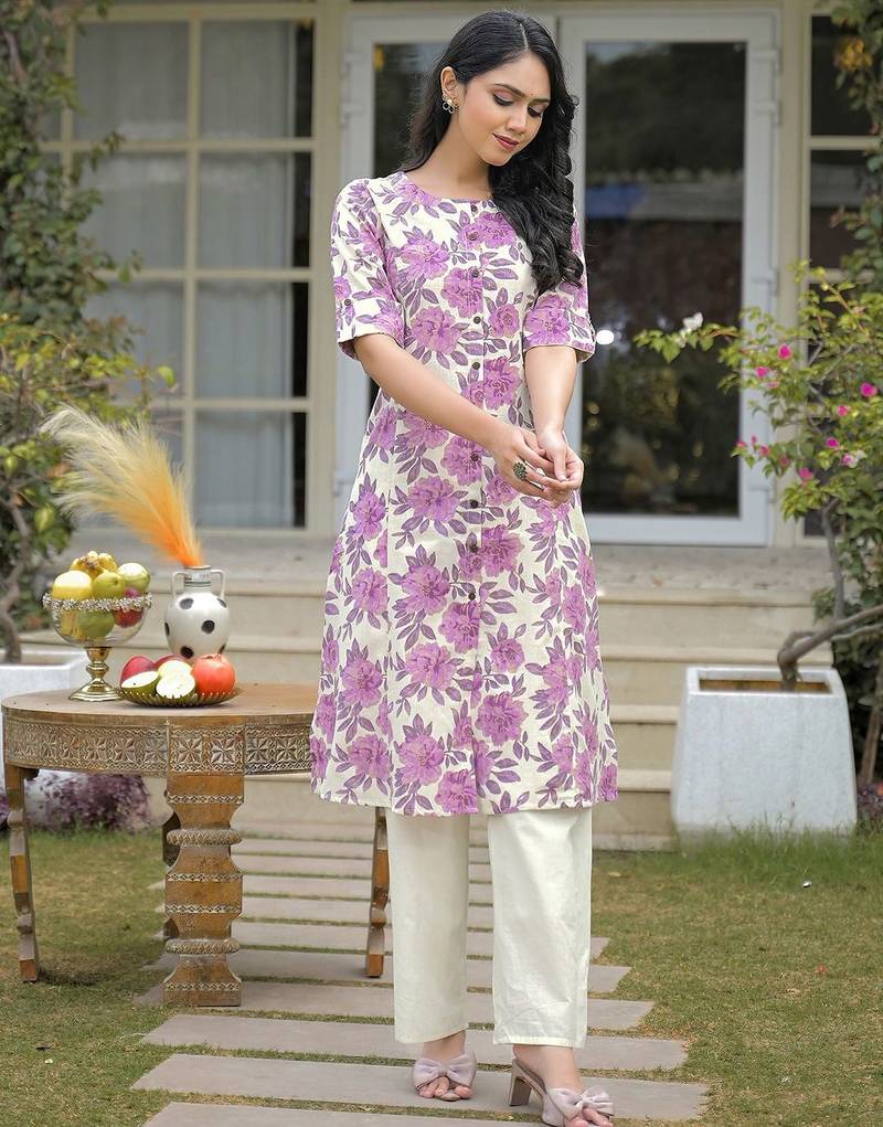 Women Floral Printed Kurta