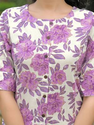 Women Floral Printed Kurta 7