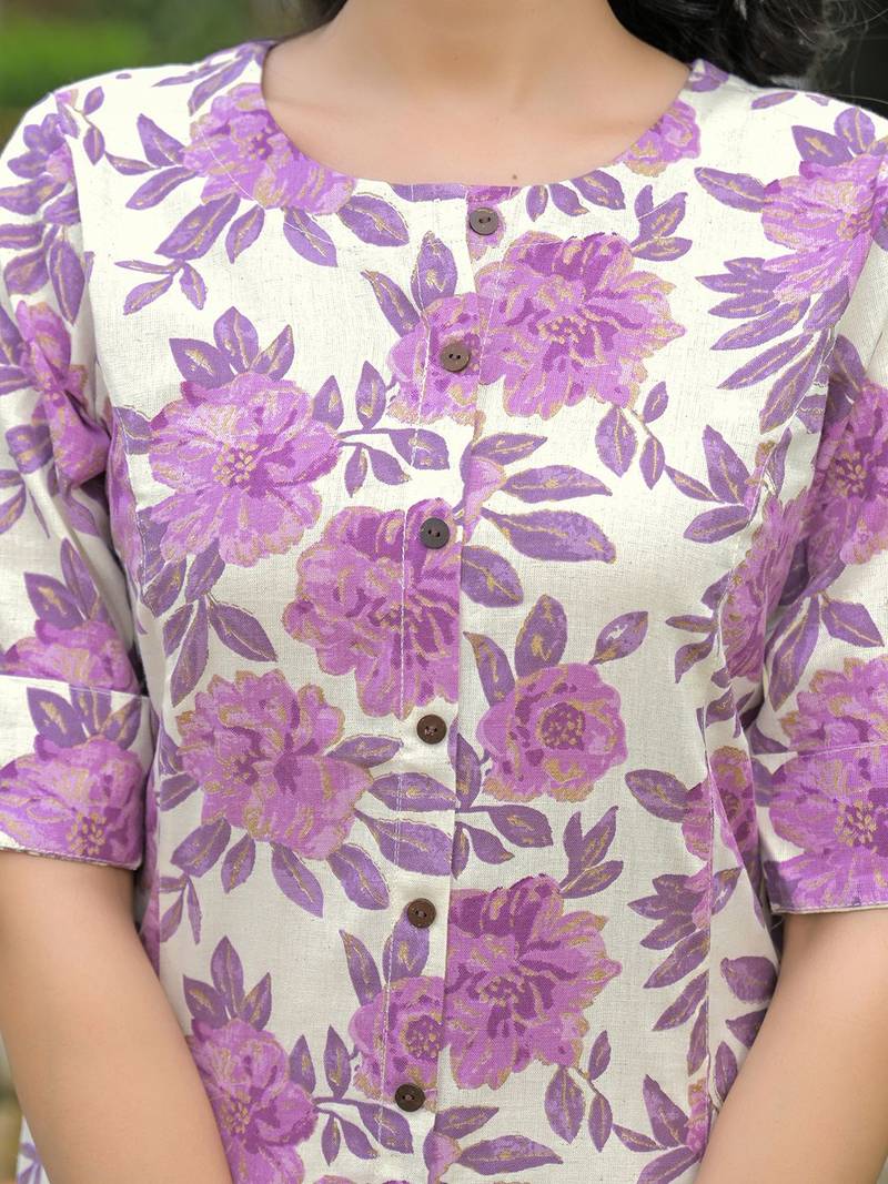 Women Floral Printed Kurta