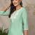 Women Solid Daily Cotton Straight Kurta