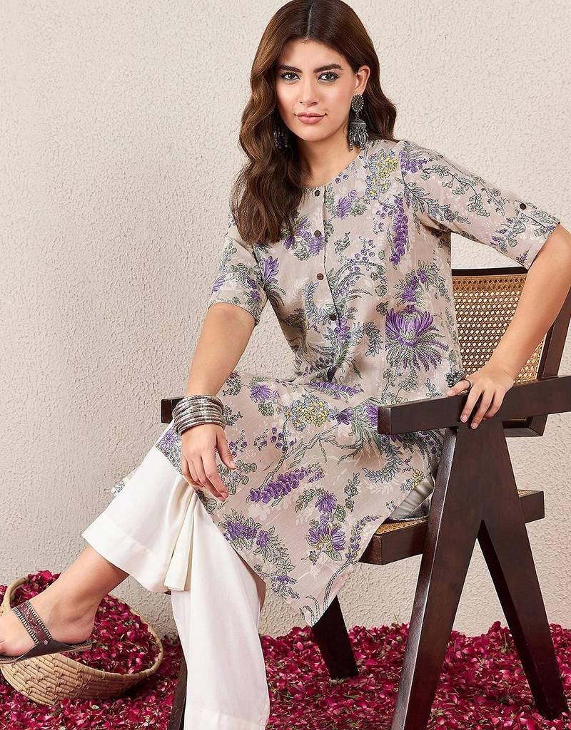 Women Floral Printed Floral Kurta