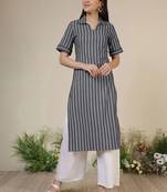Women Striped Kurta