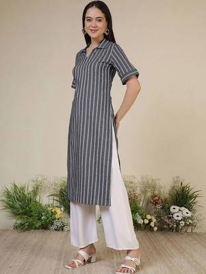 Women Striped Kurta 5