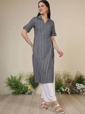 Women Striped Kurta 6