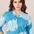 Floral Printed Mandarin Collar Straight Kurta