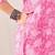Women Floral Printed V-Neck Straight Kurta