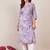 Women Floral Printed Daily Cotton Straight Kurta