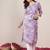 Women Floral Printed Daily Cotton Straight Kurta