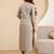 Women Ethnic Motifs Embroidered Thread Work Kurta with Trousers & Dupatta