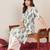 Floral Printed Round Neck Cotton Straight Kurtas