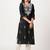 Women Ethnic Motifs Embroidered Festive Cotton Straight Kurta