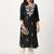 Women Ethnic Motifs Embroidered Festive Cotton Straight Kurta