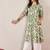 Women Floral Printed Daily Cotton Straight Kurta