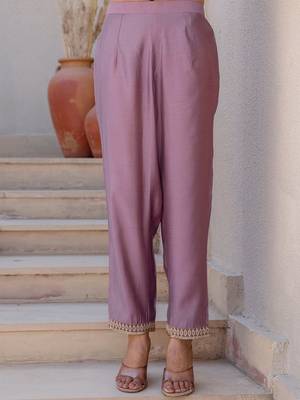 Women Ethnic Motifs Embroidered Kurta with Trousers & Dupatta 7
