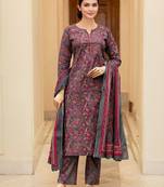 Women Floral Printed Kurta with Trousers & Dupatta