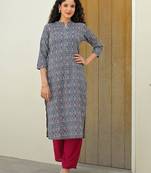 Women Ethnic Motifs Printed Indie Prints Kurta
