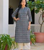 Women Embroidered Thread Work Kurta